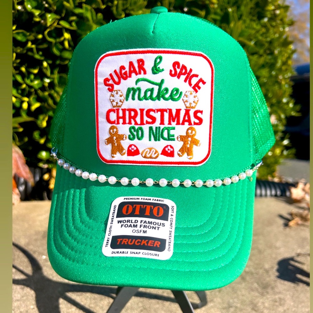 Custom Christmas Trucker Hat 🎅🏼🎄